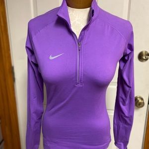 Nike Dri-Fit half zip pull over!
